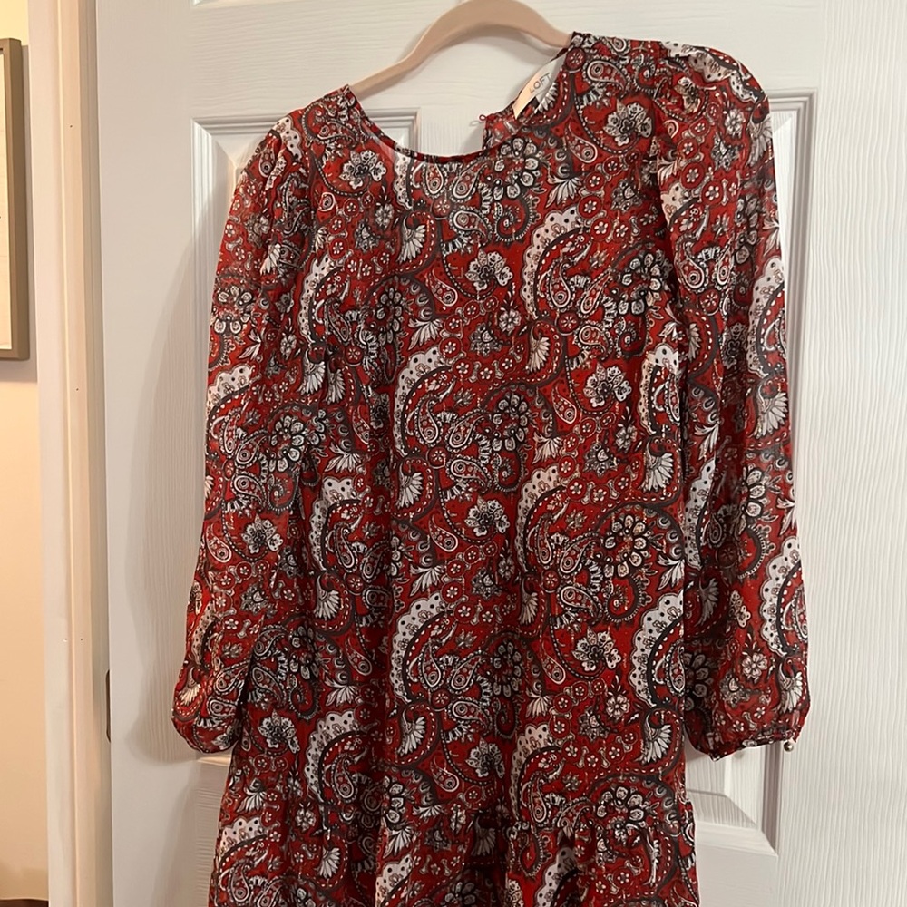 Knee length dress! Worn once!